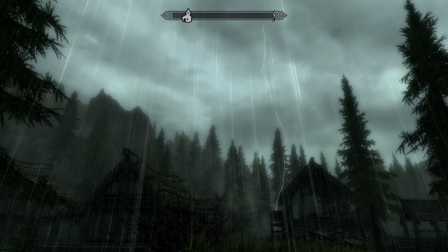 Riverwood in a thunderstorm